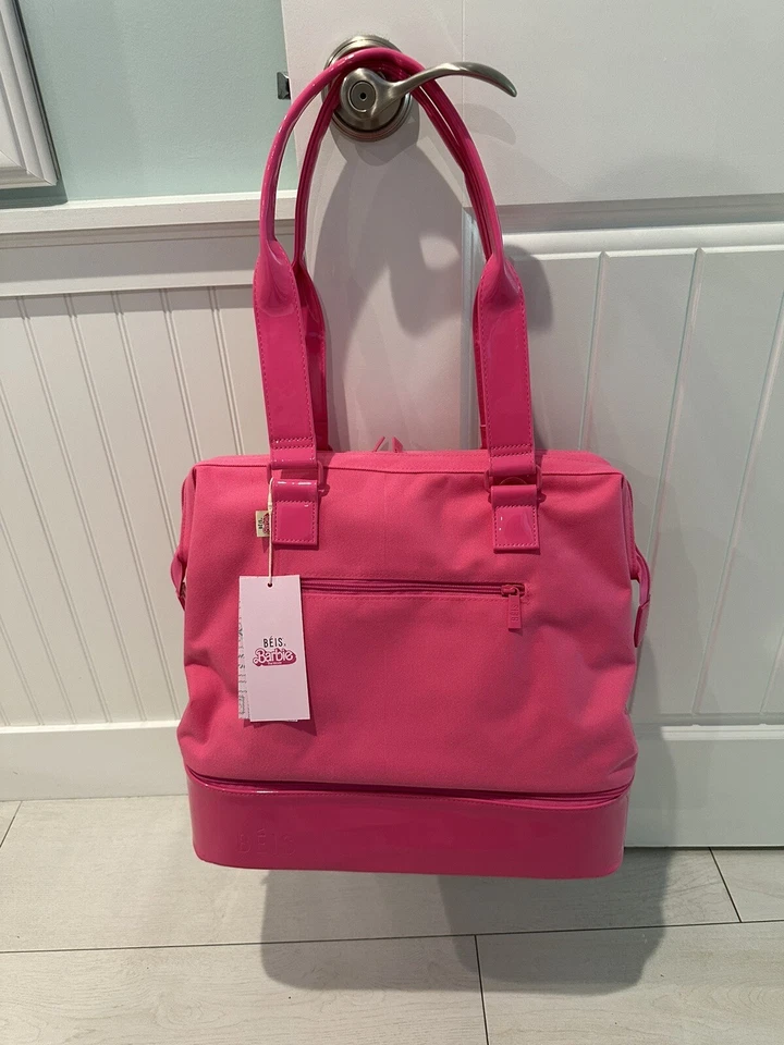 SOLD OUT 🩷 Beis x Barbie Pink Mini Weekender Bag Béis 🩷NWT - Image 1 of 4