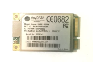 AnyDATA DTP-600W 3G Module taken from a working Kindle D00901 (aka Kindle 3G). - Afbeelding 1 van 1