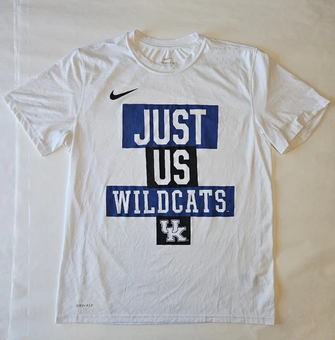 Nike Tee Dri-Fit University Of Kentucky Just Us Wildcats T-Shirt Mens Size Large Cover