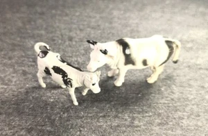 Toy Cow Figurines 2pc - Picture 1 of 12