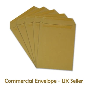 C4 DL C5 PLAIN Manilla Self Seal Envelopes 10 50 20 50 100 250 500 1000 - Picture 1 of 4