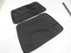 Black Colour Bottom And Rear Seat Cover Fit For Farmtrac Tractors #16-30 - Picture 1 of 8