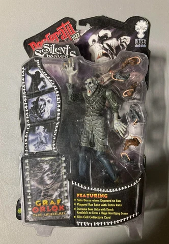 Aztech Toys Silent Screamers Series 1 1922 Graf Orlok Action Figure New Cover