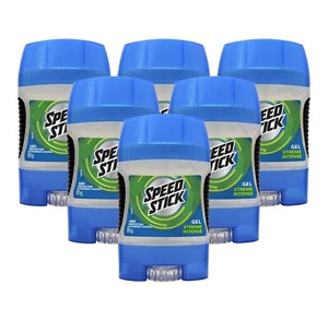 6 x Xtreme Intense Fresh Mennen Speed Stick Gel Antiperspirant 85g Free Ship - Picture 1 of 3