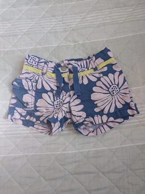 MINI BODEN short floral blue girl size 4y - Image 1 of 4