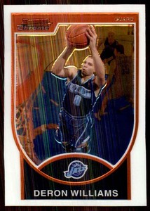 2007-08 Bowman Chrome Deron Williams #8