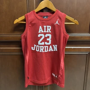 Air Jordan Youth Boys Basketball Jersey Size Small (8-10) Red Embroidered #23 - Picture 1 of 3