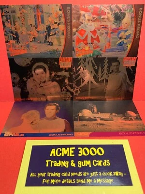 Unstoppable Cards CHRISTMAS BONUS PROMO SET Thunderbirds UFO Avengers Space 1999 - Image 1 of 4