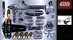 STAR WARS POCKETMODEL TCG BS026 WARSPITE (NEBULON-B CLASS ESCORT FRIGATE) - Picture 1 of 1