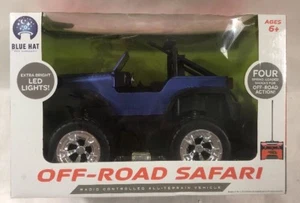 New Jeep full radio control Off Road Safari Blue Car lights by Blue Hat - Picture 1 of 4