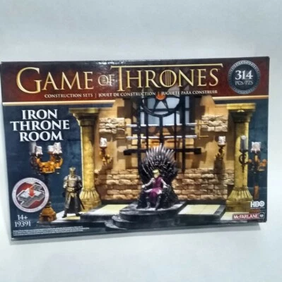 Game of Thrones Iron Throne Room McFarlane Toys Construction Set HBO GoT SEALED - Image 1 of 4