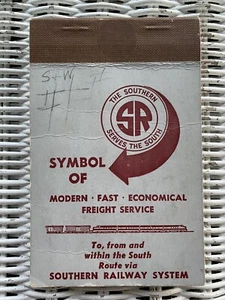 1960 Southern Railway Freight Calendar Notepad - Bild 1 von 4