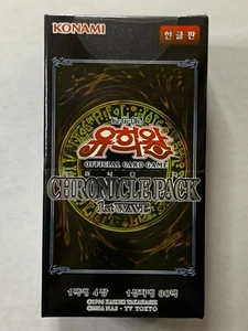 Paquete Chronicle 1st Wave Yu-Gi-Oh! Caja de refuerzo coreana 20AP-KR sellada 30 paquetes - Imagen 1 de 4