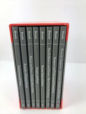JACOB M. BRAUDE'S 8 томов полный динамик и TOASTMASTER библиотека 1965 - Изображение 1 из 4