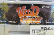 Natsume Wild Guns Super Nes Software