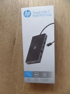 HP Travel USB-C Multi Port Hub BNIB New & Sealed - Picture 1 of 3