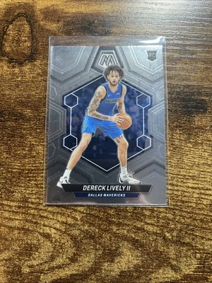 DERECK LIVELY ROOKIE CARD  2023-24 PANINI MOSAIC - Image 1 of 2