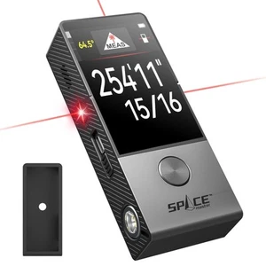 Laser Measuring Tool, 330Ft Laser Measurement Tool with Touchscreen Control, ... - Picture 1 of 9