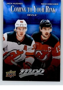 2025-26 MVP  "Coming to Your Rink" Jack Hughes & Nico Hischier #CR-17 - Picture 1 of 2