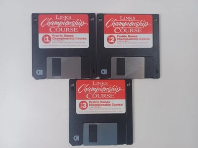 Links Championship Course :  Prairie Dunes Championship Course 3 Floppy Disk Set - Image 1 of 4