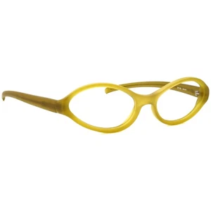 Prada Eyeglasses SPR 03A 2AA-6A1 Matte Olive Green Cat Eye Frame Italy 52-18 135 - Picture 1 of 6
