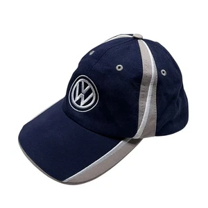Volkswagen Embroidered Logo Hat Cap Strapback VW Driver Gear - Picture 1 of 8