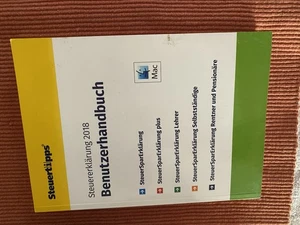 Steuertipps WISO Benutzerhandbuch & CDs 2017,2018, 2020 - Bild 1 von 7