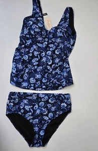 Millers Sz 12 Tankini Top & Bottoms Bathers Swimmers Togs BNWT - Picture 1 of 7