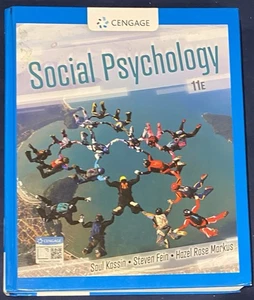 Social Psychology 11th Edition Hardcover by Saul Kassin… - Foto 1 di 7