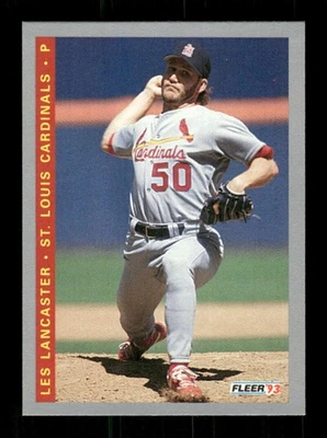 1993 Fleer Final Edition  F-126 Les Lancaster NMMT BXCP50 - Image 1 of 2
