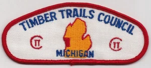 CSP - TIMBER TRAILS COUNCIL - T-1 - FUSIONIERT 1975 - 1. & NUR CSP -BV $90-$100 - Bild 1 von 1