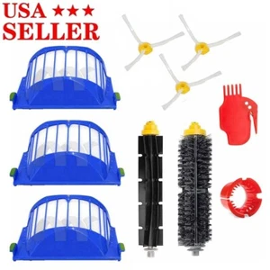 Replacement Brush Filter Kit for iRobot Roomba Aerovac 600 Series 620 630 650 - Picture 1 of 6