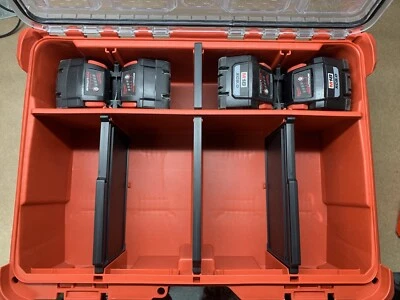Milwaukee deep packout - M18 battery holder
