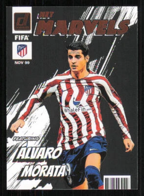 2022-23 Donruss Net Marvels #3 Alvaro Morata - Image 1 of 2
