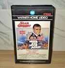 James Bond 007 - Never Say Never Again (VHS, Big Box Ex-Rental). Sean Connery.