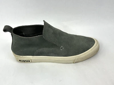 SeaVees Zapatos Mujer Talla 8 Gris Huntington Middie Gamuza Tenis Zapatos Sin Cordones Foto 1 de 4