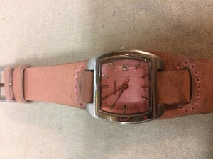 Authentic Fossil Product Women’s Watch With Date And Leather Band JR 8620 - Picture 1 of 11