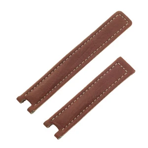 TAG Heuer tan calfskin strap with white stitching 14.5 x 14.5 (FC6151) - Picture 1 of 10