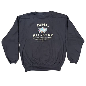 Vintage 2001 CCM NHL All Star Game Colorado Avalanche Sweatshirt NHL Men Large - Picture 1 of 7