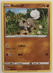 Pokemon Champion's Path Rockruff 29/73 NM/M - Picture 1 of 1