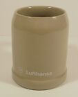 Vintage ceramic beer mug Lufthanza german airlines #2