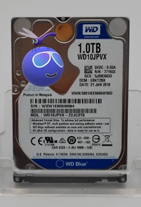 HDD 1000Go SATA 2.5 Western Digital Blue WD10JPVX-22JC3T0 5400rpm 8Mo - Imagen 1 de 2