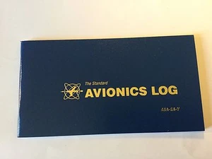 ASA-SA-V Avionics Log. Soft cover-black. PILOT,Aviation,Airplane,helicopter. - Picture 1 of 1