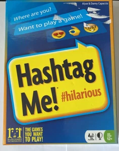 Game Hashtag Me! # hilarious Party Card Brand New & Sealed contents - Picture 1 of 8