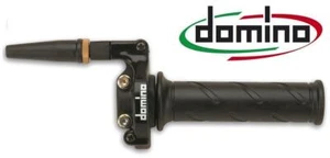 Domino 3520 Single Cable Quick Action Throttle with Adjuster & Black Grips - Picture 1 of 1