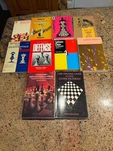 CHESS BOOKS 10 TOTAL GREAT BARGAIN BOOKS LOT #5 - Picture 1 of 6