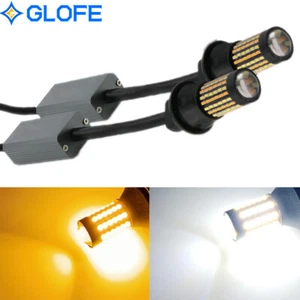 Switchback LED Front Turn Signal Light Bulbs for Ford F150 1990-2014 Error Free - Bild 1 von 11
