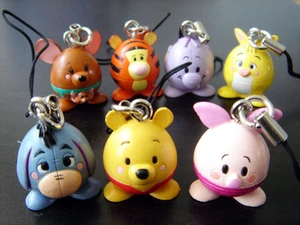Dijes de figuras divertidas de Winnie the Pooh & Friends (un conjunto de 7) ***RARO*** - Imagen 1 de 6