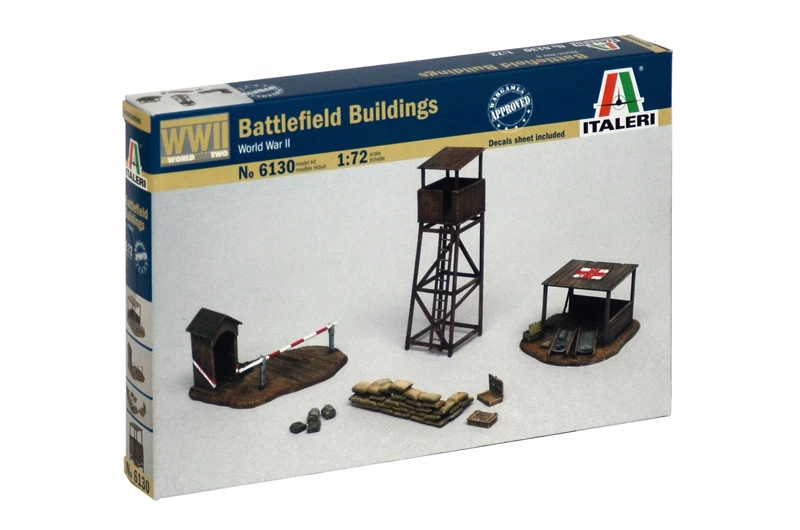 Q Italeri 6130 - costruzioni per Campo di Battaglia (1/72) Battlefield Buildings