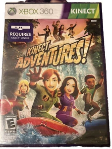 Kinect Adventures (Microsoft Xbox 360, 2011) SEALED NEW ~ FREE SHIPPING - Picture 1 of 1